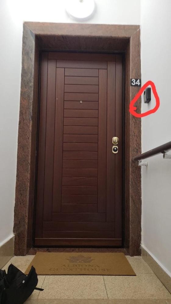 Albjona Guesthouse טיראנה מראה חיצוני תמונה